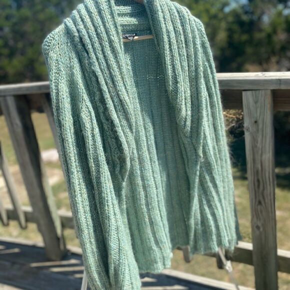 BeBe Open Front Sea Foam Cardigan - Picture 5 of 5